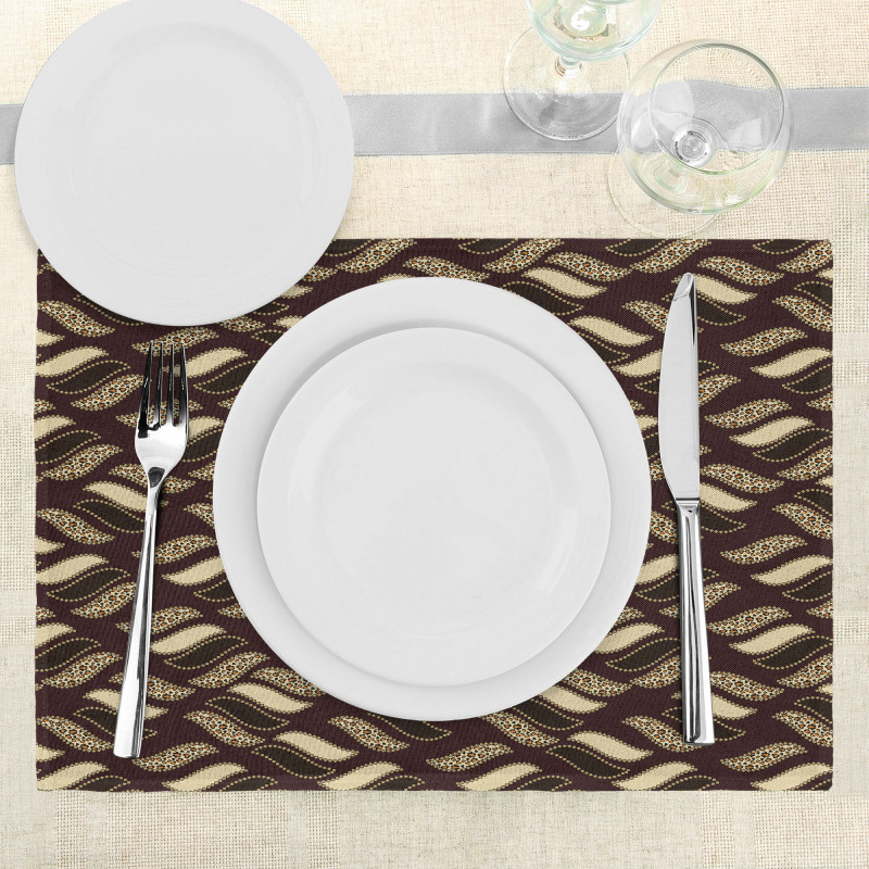 Indigenous Cheetah Skin Place Mats