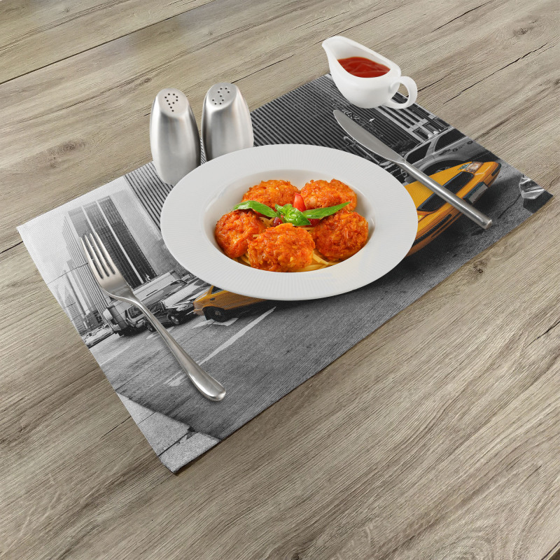 New York Manhattan Road Place Mats