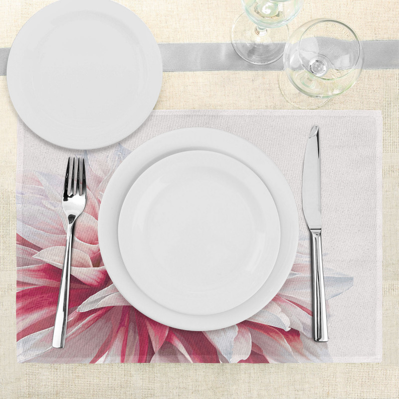 Close up Floral Blossom Place Mats