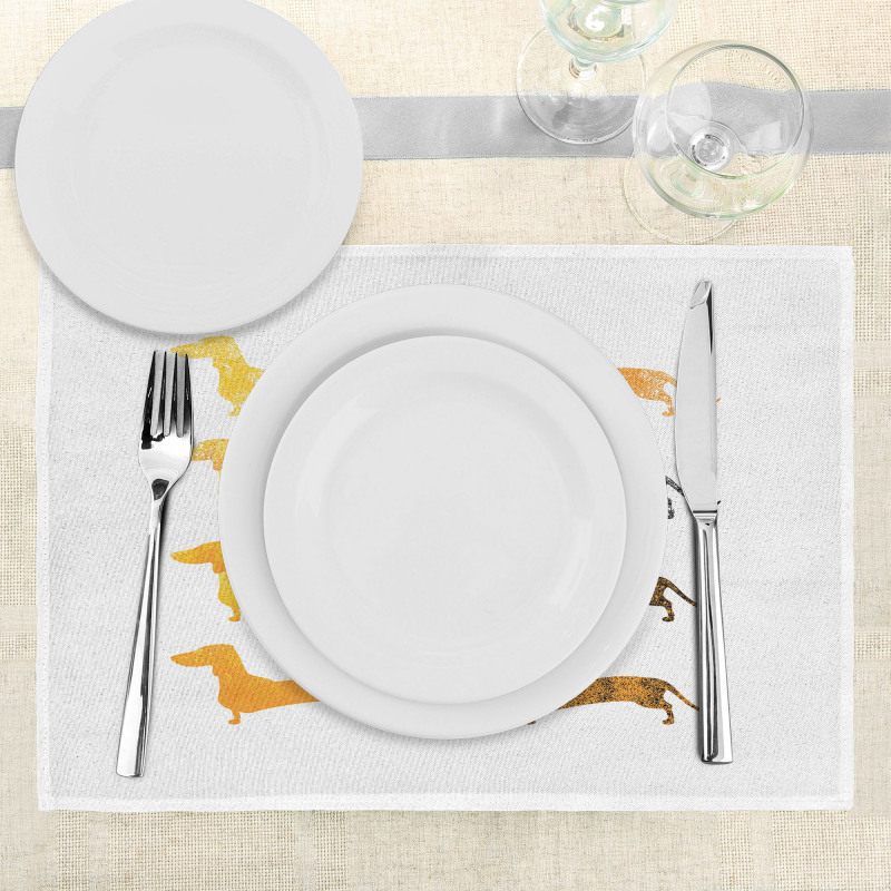 Vintage Silhouettes Place Mats