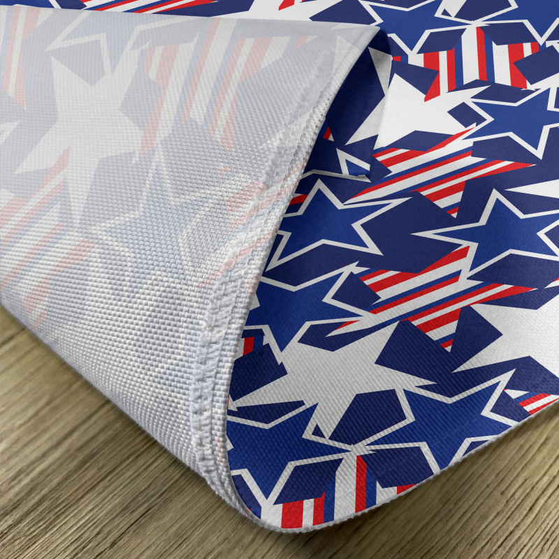 Patriotic American Star Place Mats