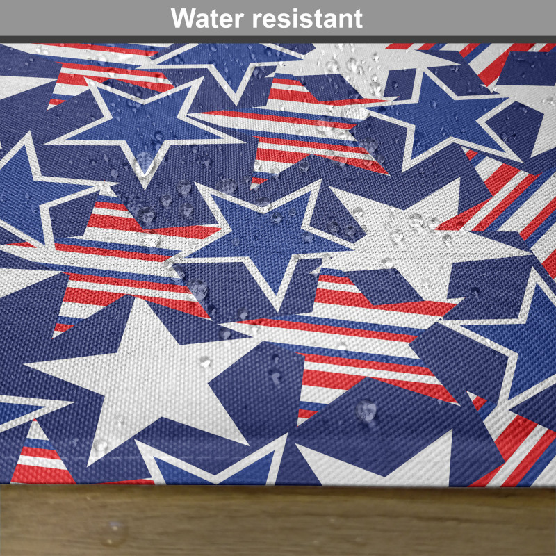 Patriotic American Star Place Mats