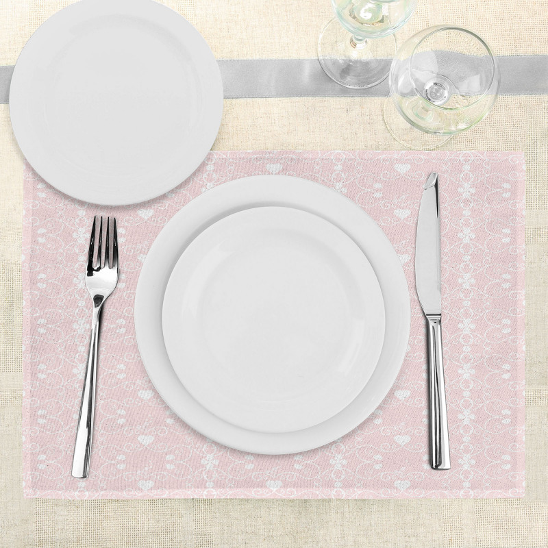 Victorian Girly Place Mats