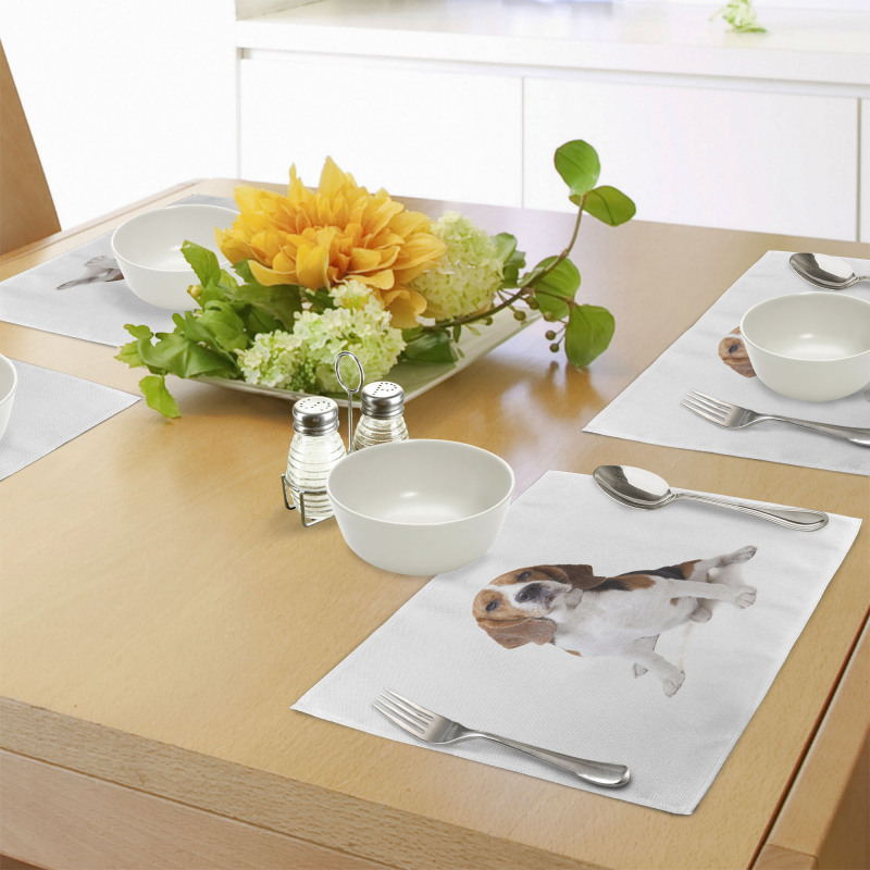 Puppy Dog Friend Posing Place Mats