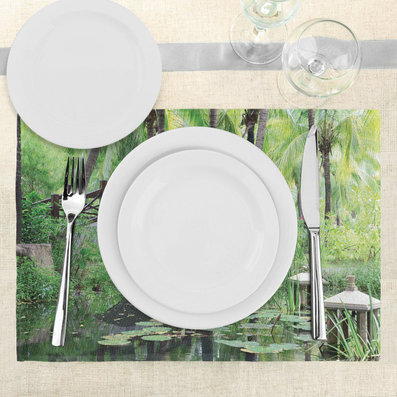 Park in South China Place Mats