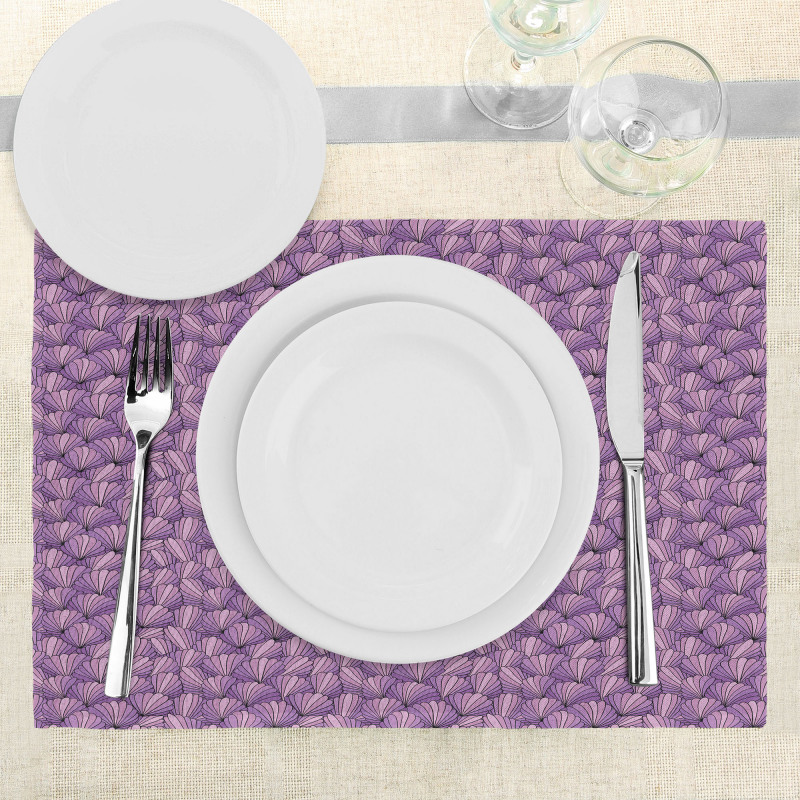 Ornamental Seashells Place Mats