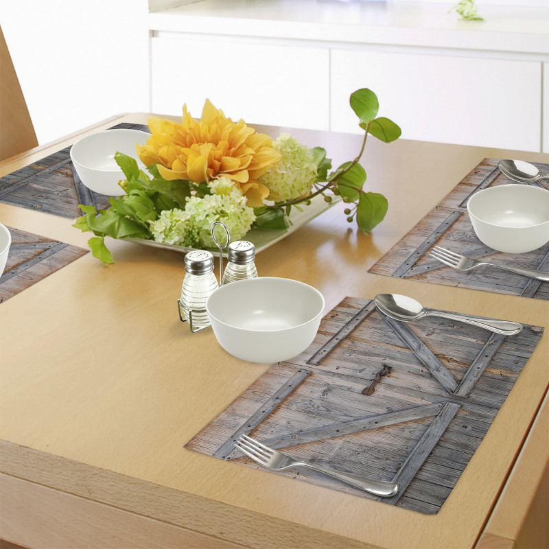 American Country Style Place Mats