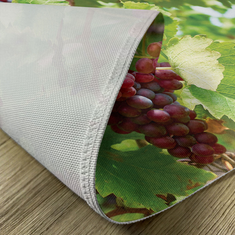 Bunch of Wine Fruits Foliage Place Mats