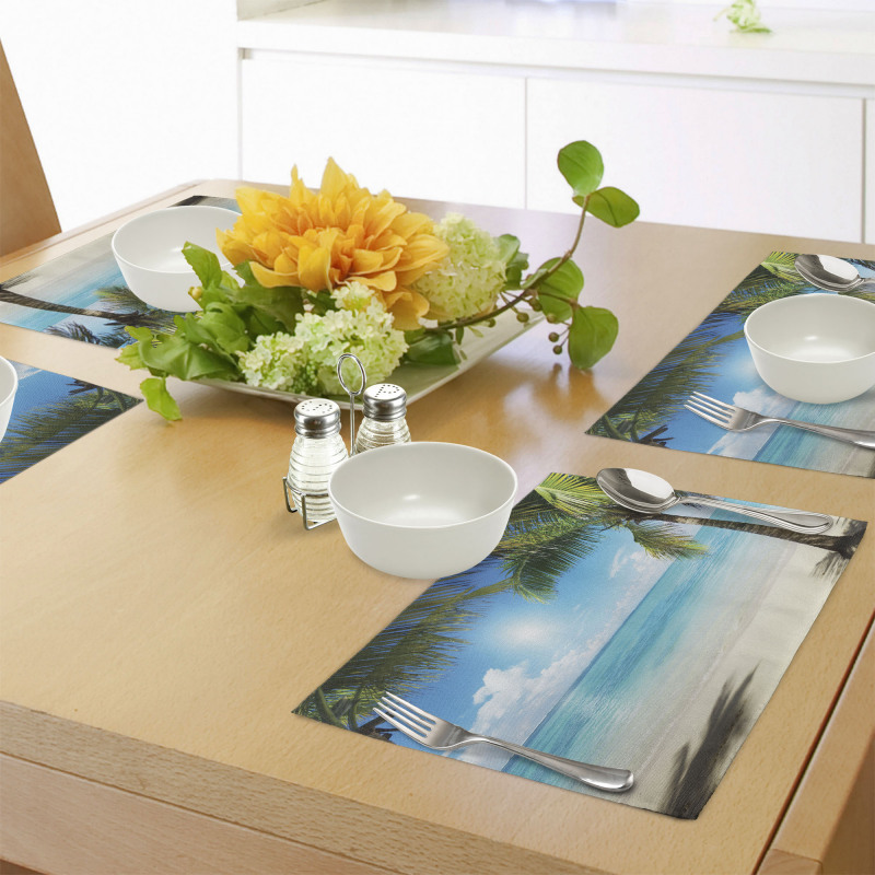 Coconut Shadows Place Mats