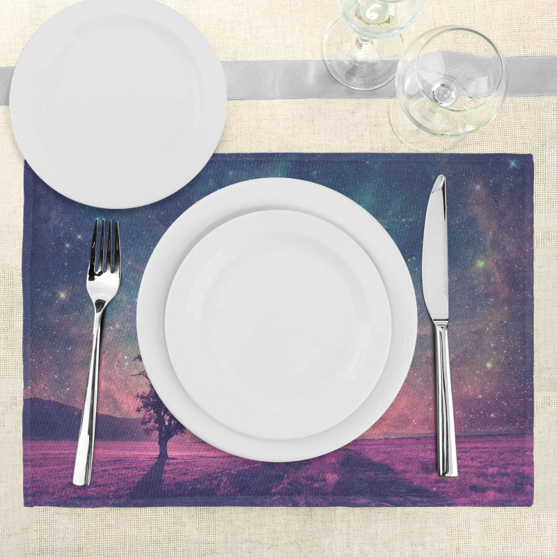 Lonely Tree View Place Mats