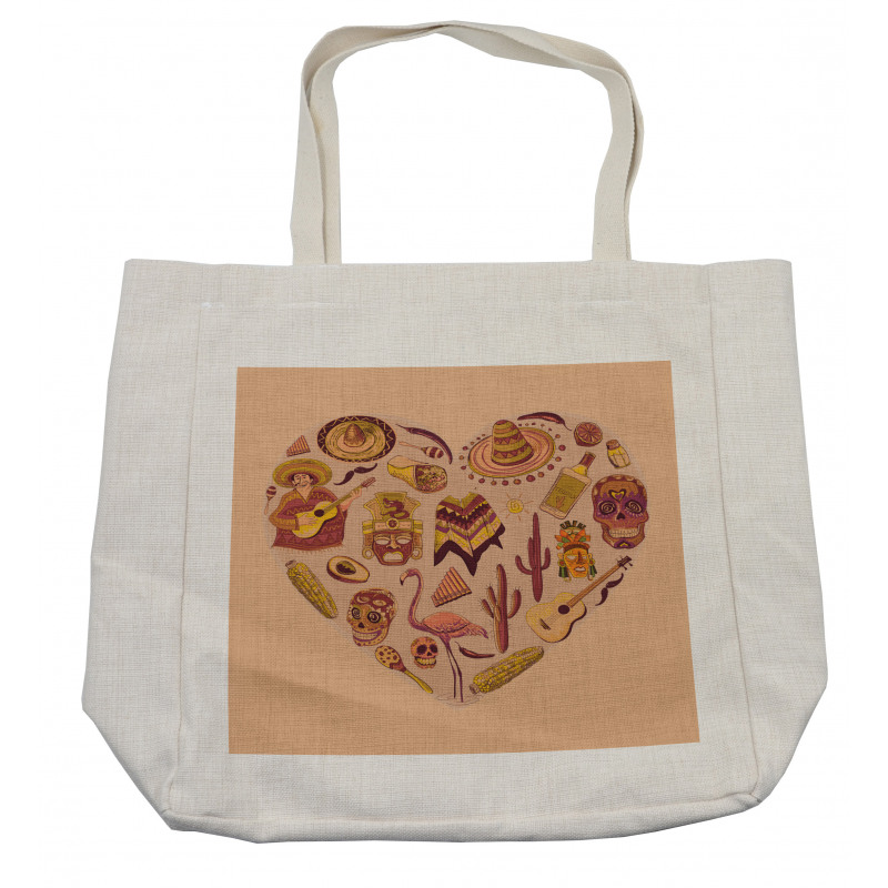 Latin American Folkloric Shopping Bag