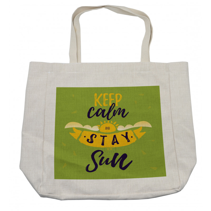 Stay at the Sun Summer Shopping Bag