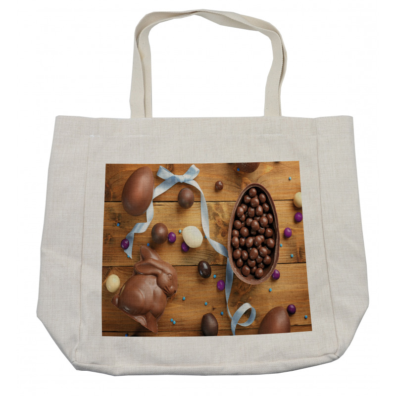 Chocolate Holiday Eggs Shopping Bag