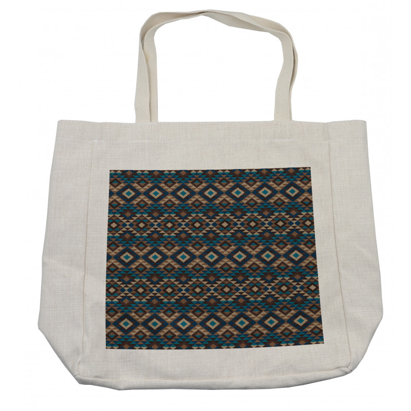 Knitted Jacquard Shopping Bag