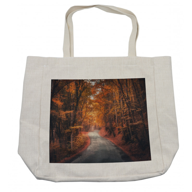 Pathway into Forest Foliage Shopping Bag