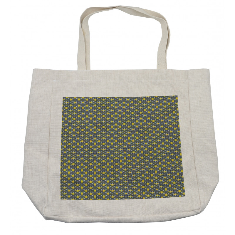 Surreal Geometric Pattern Shopping Bag