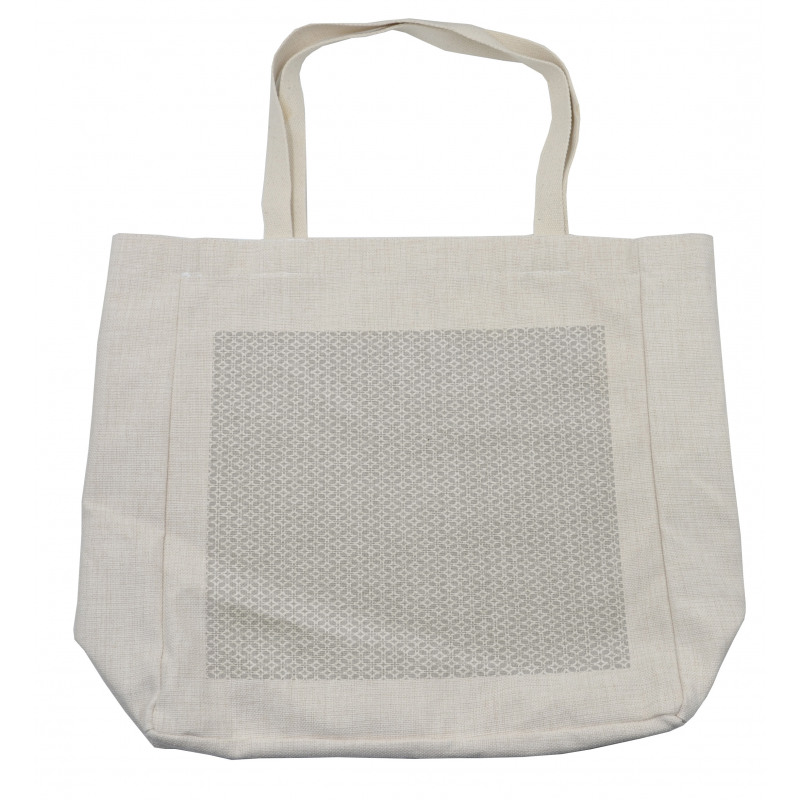 Nostalgic Circular Square Shopping Bag