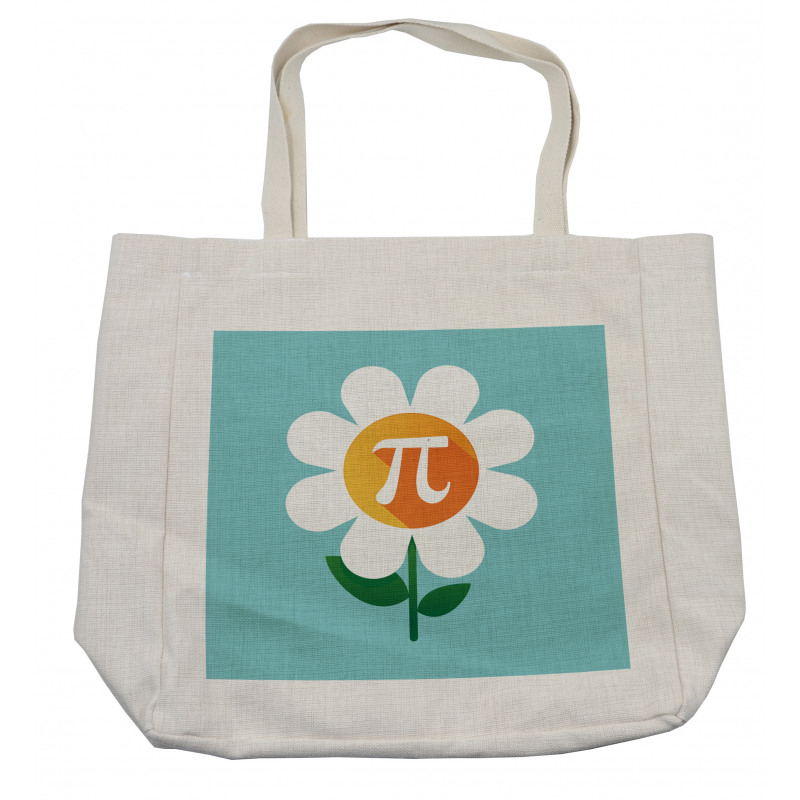 Number on Cartoon Daisy Shopping Bag