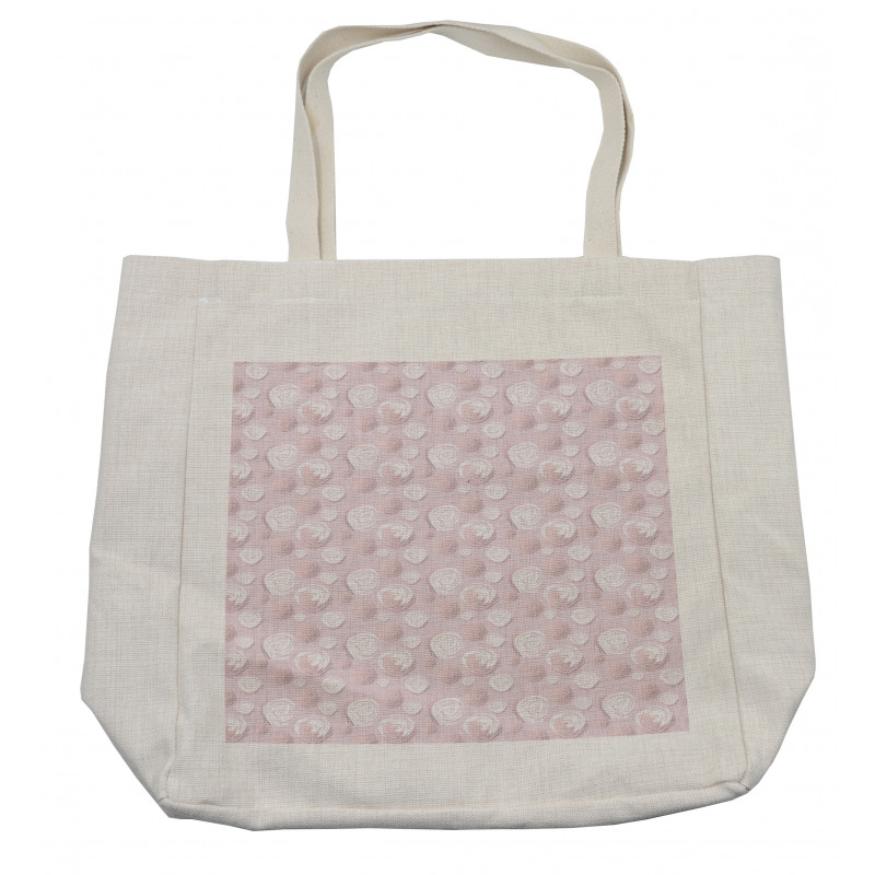 Artwork of Rose Petals Shopping Bag