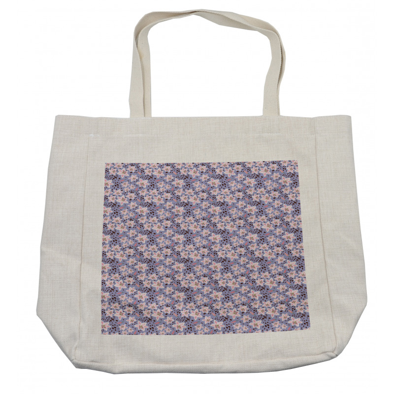 Exotic Flower Petals and Buds Shopping Bag