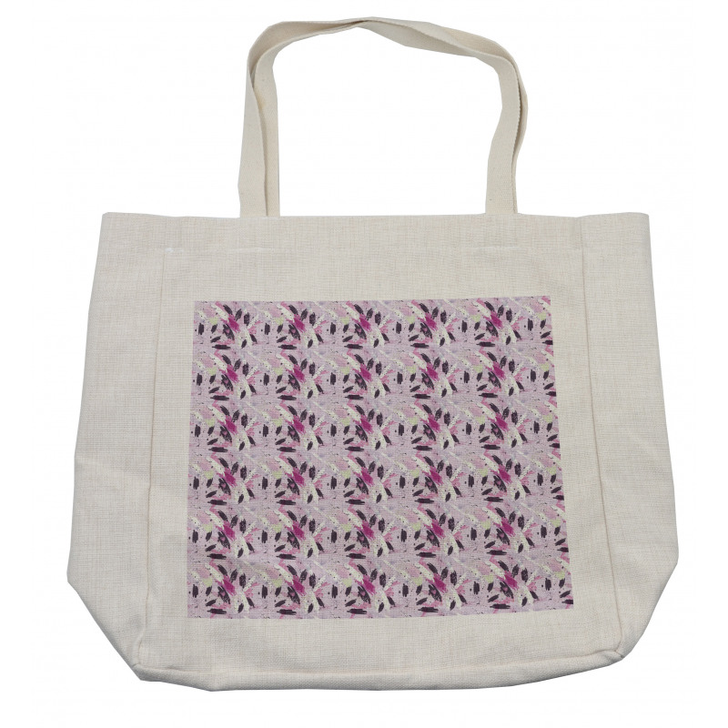 Paintbrush Strokes and Blots Shopping Bag