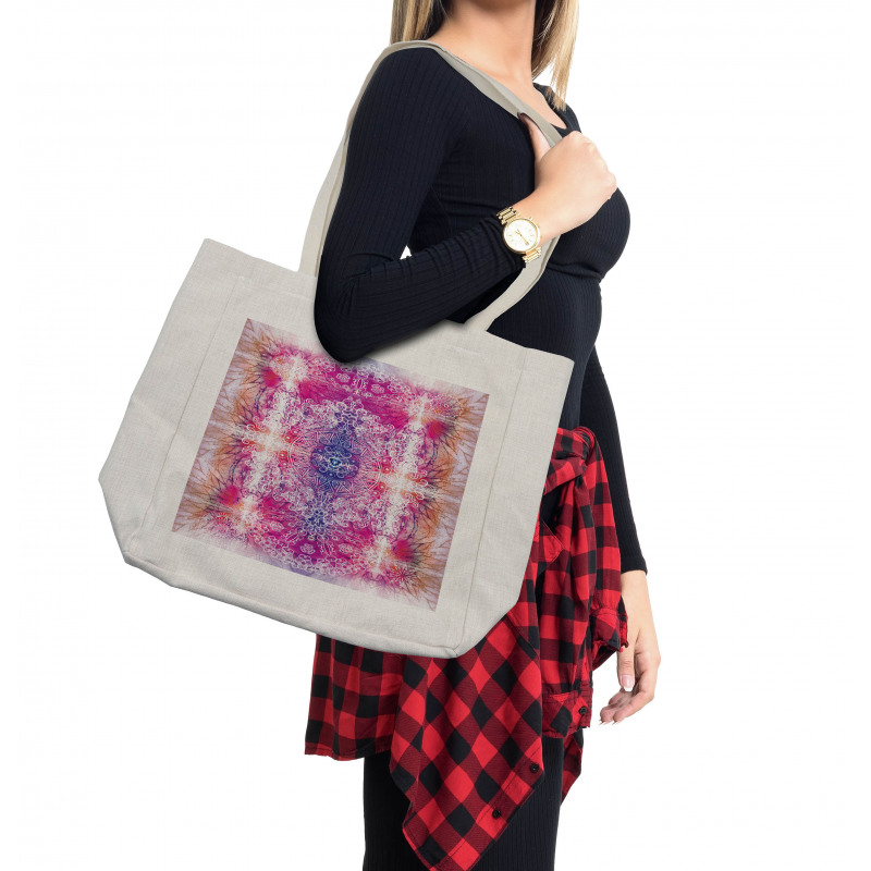 South Ombre Motif Shopping Bag