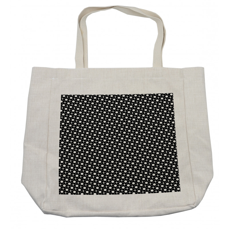 Monochrome and Geometric Shopping Bag