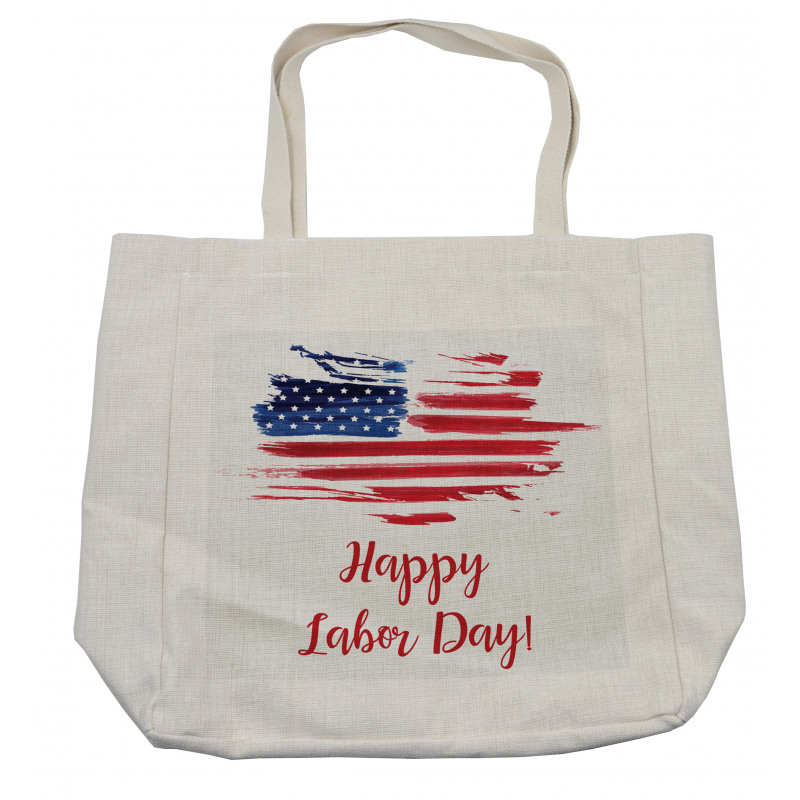 Sketchy Country Flag Shopping Bag