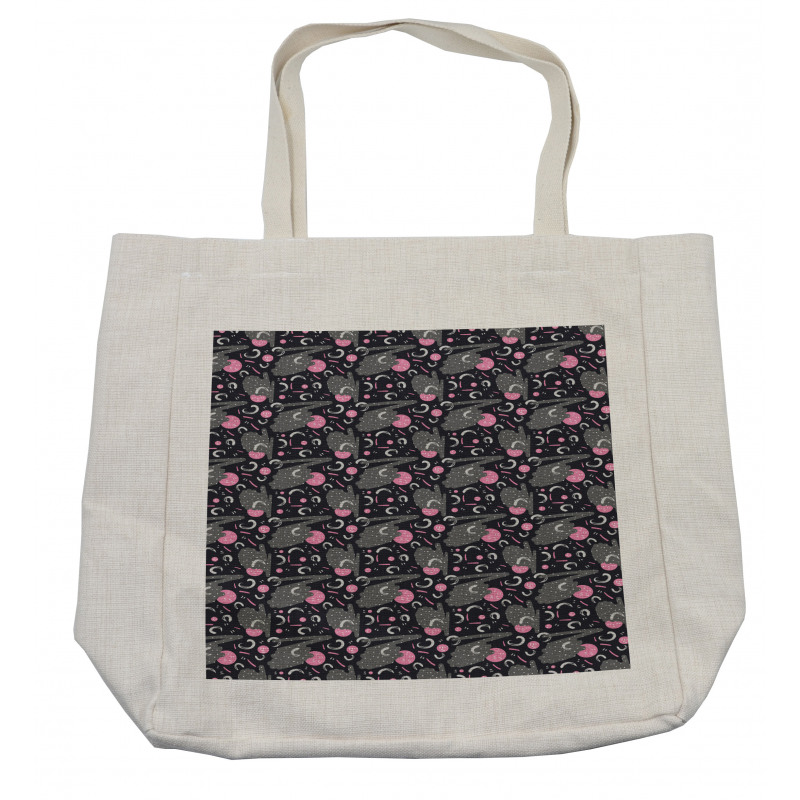 Strokes Dots and Rounds Shopping Bag