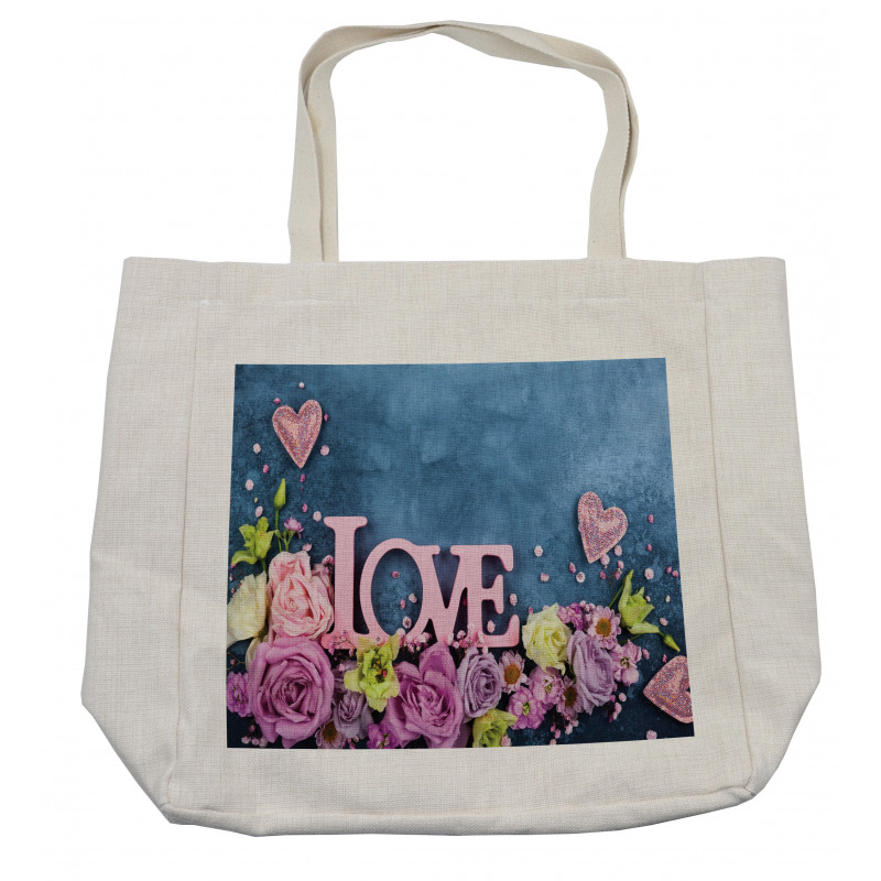 Valentines Bouquet Shopping Bag