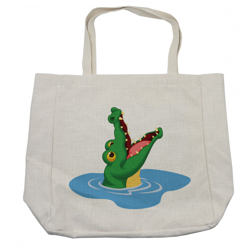 Animal Head out of Water Shopping Bag