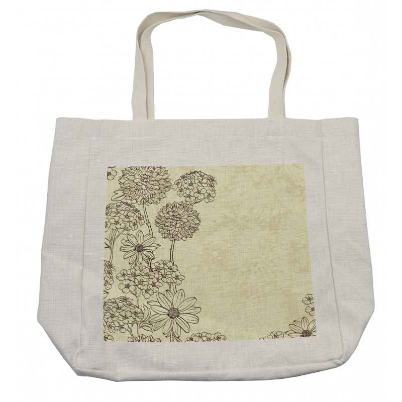 Blooming Retro Shopping Bag