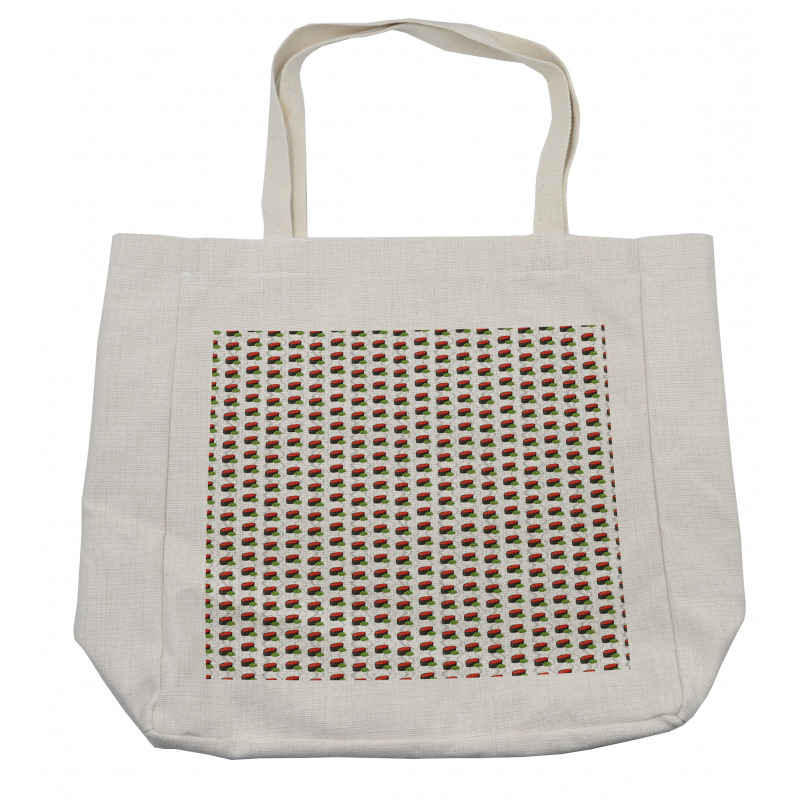 Gunkan Tobiko Sushi on Waves Shopping Bag