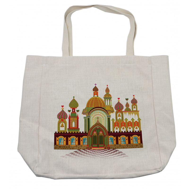 Slavic Architecture Fantasy Shopping Bag