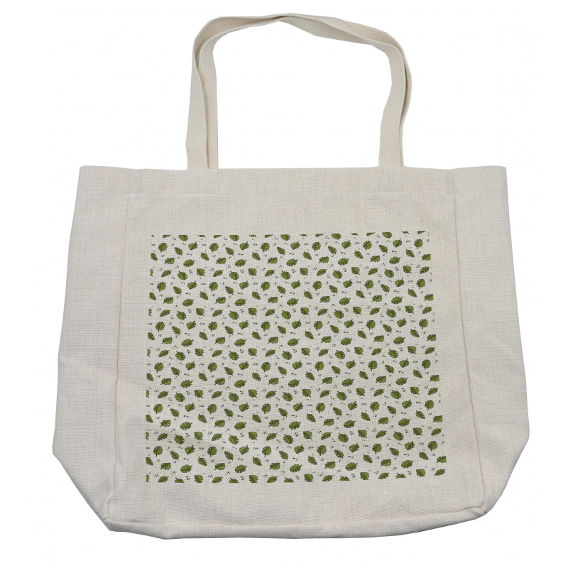 Leaves and Spots Shopping Bag