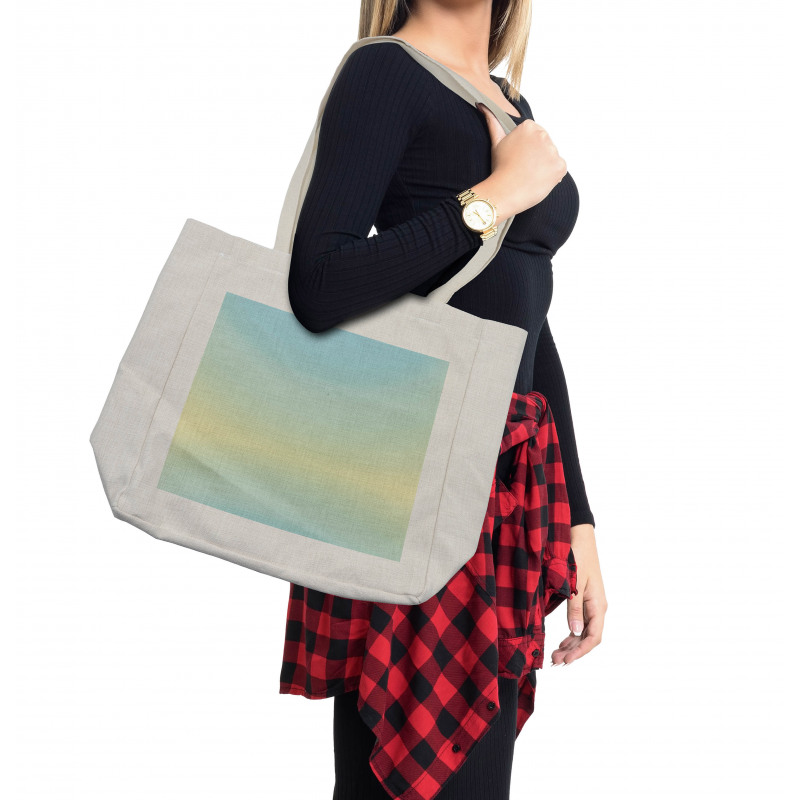 Abstract Modern Ombre Shopping Bag