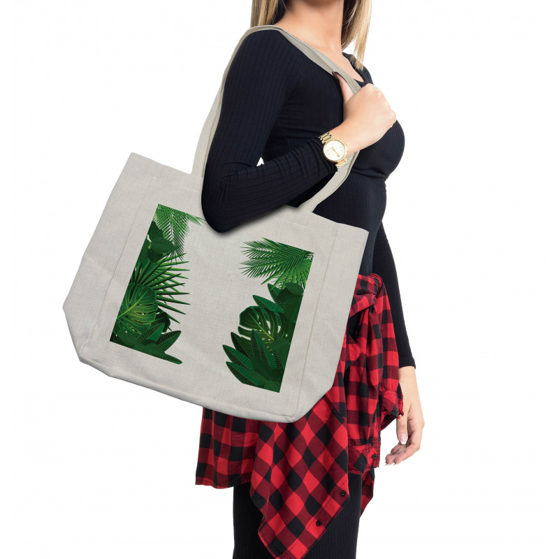 Tropical Exotic Palms Shopping Bag