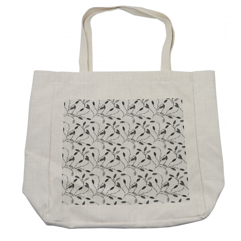 Autumn Leaves and Branches Shopping Bag