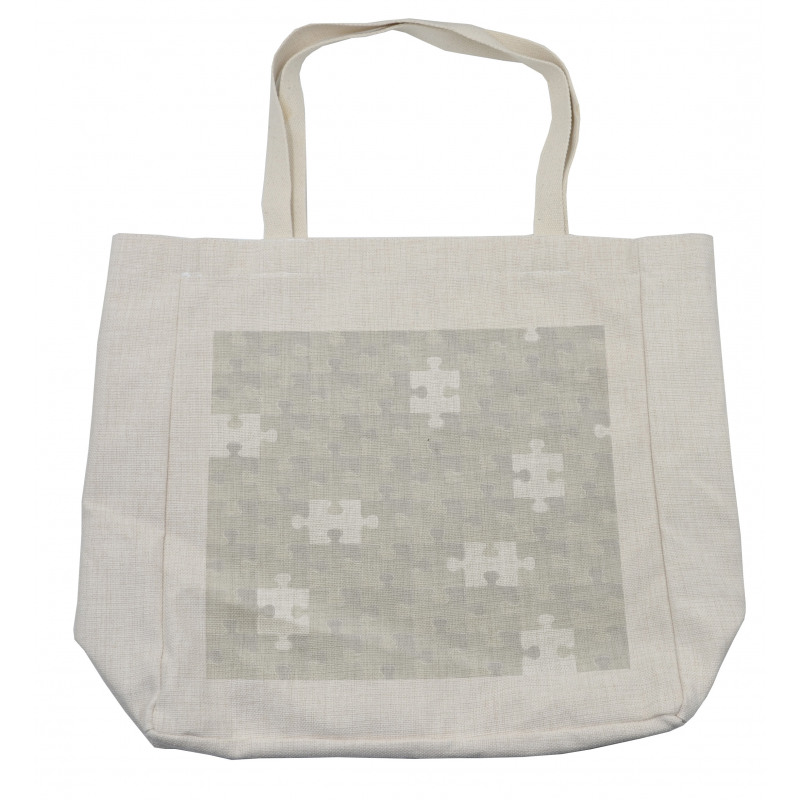 Puzzle Game Hobby Theme Shopping Bag