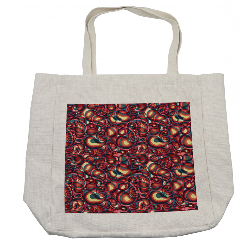 Modern Paisley Shopping Bag