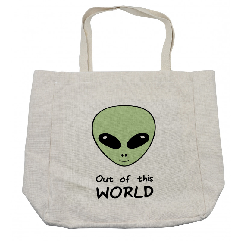 Out of This World UFO Being Shopping Bag