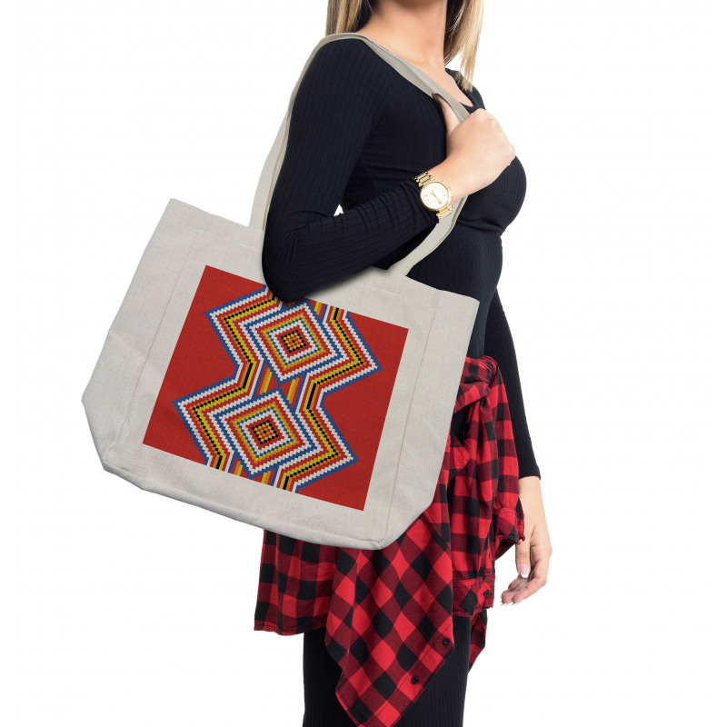 Mosaic American Shopping Bag