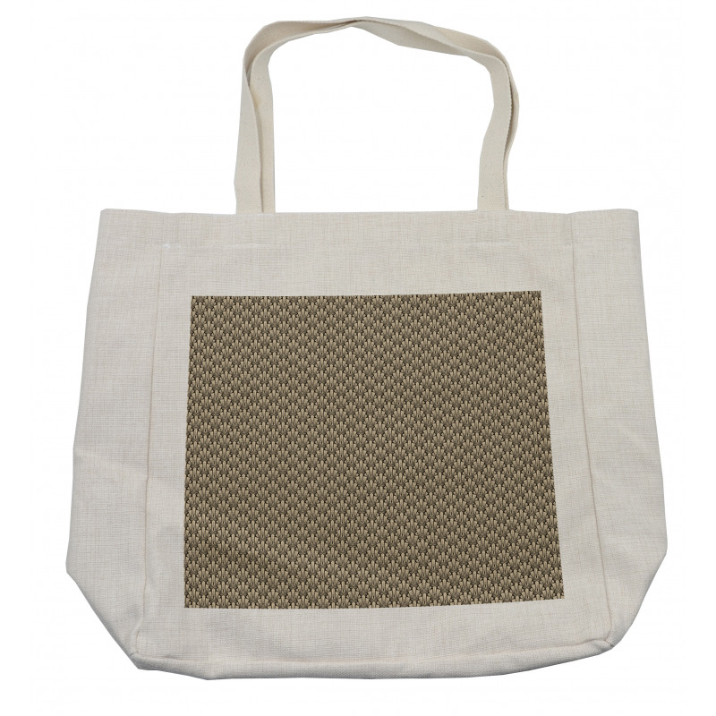 Symmetric Sharp Art Deco Shopping Bag