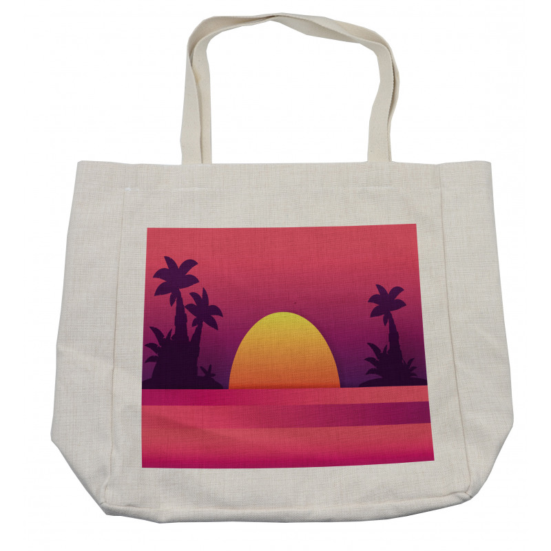 Dramatic and Exotic Scene Shopping Bag