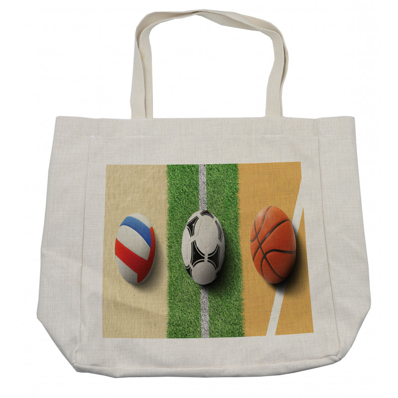 Sportive 3 Sports Activities Shopping Bag