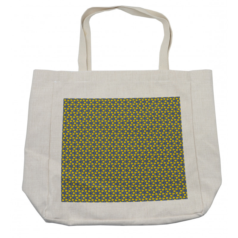 Bicolored Art Shopping Bag