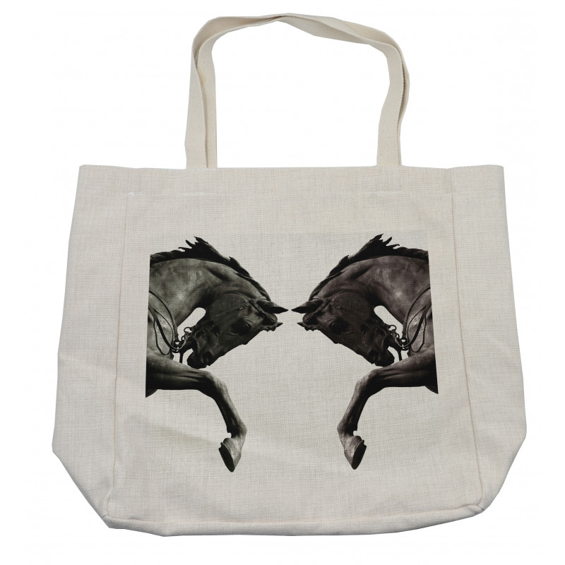 Abstract Horse Shopping Bag