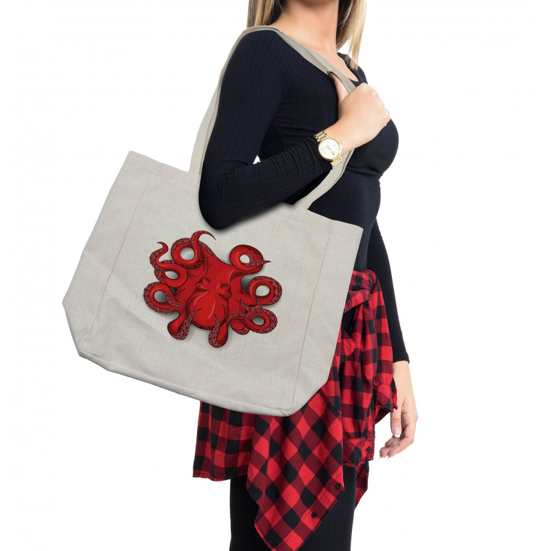 Octopus Animal Marine Shopping Bag