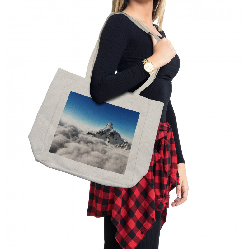 Mountain Sunny Sky Shopping Bag