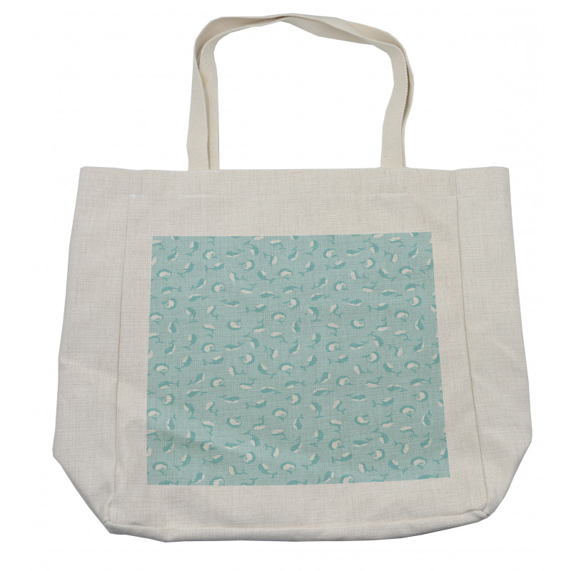 Pastel Underwater Mammal Shopping Bag